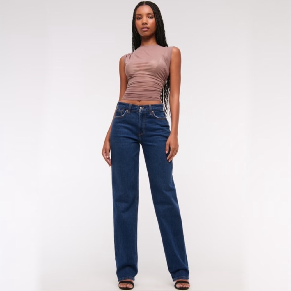 curve love low rise baggy jean